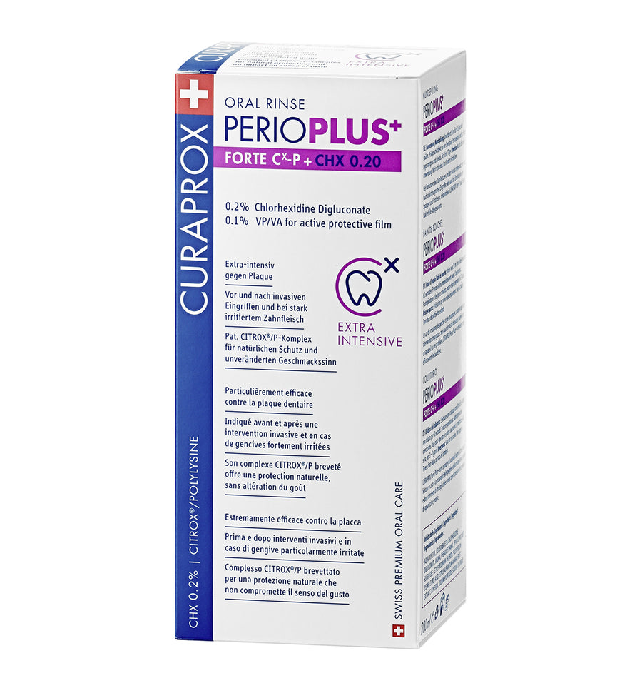 Curaprox Perio Plus Forte CHX 0.20 Mouth Rinse (200 ml)