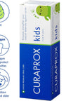 Curaprox Kids 6 + Years Toothpaste, Mint, 60ml. 1,450 ppm Fluoride.