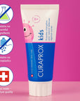 Curaprox Kids 6 + Years Toothpaste, Watermelon, 60ml. 1,450 ppm Fluoride.