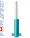 Interdental Brush Refill Prime, Size 06, 8 Pcs., Turquoise