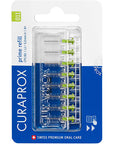 Interdental Brush Refill Prime, Size 11, 8 Pcs. Lime Green