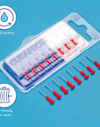 Interdental Brush Refill Prime, Size 07, 8 Pcs. Red