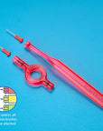 Interdental Brush Refill Prime, Size 07, 8 Pcs. Red