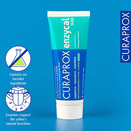 Curaprox Enzycal 1450, Extra Sodium Fluoride Toothpaste