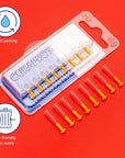Interdental Brush Refill Prime, Size 09, 8 Pcs. Yellow