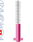 Interdental Brush Refill Prime, Size 08, 8 Pcs. Pink
