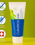 Curaprox Kids 6 + Years Toothpaste, Mint, 60ml. 1,450 ppm Fluoride.