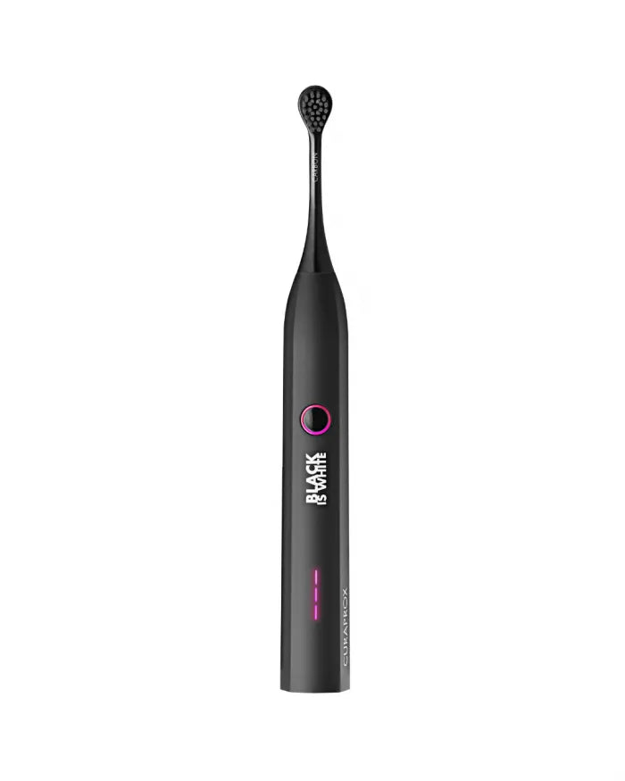 Curaprox Black is White Hydrosonic Pro Sonic Toothbrush - Electric Toothbrush for Adults