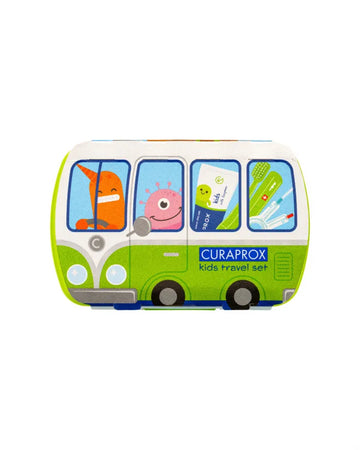 Kids travel set, green