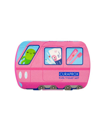 Kids travel set, pink