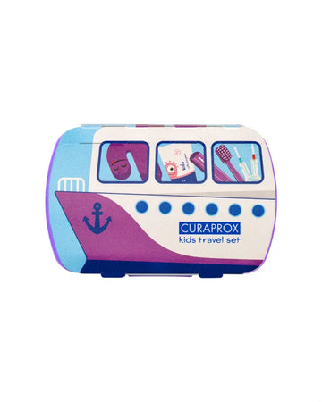 Kids travel set, purple