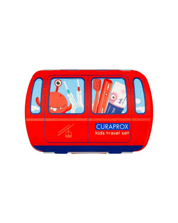 Kids travel set, red