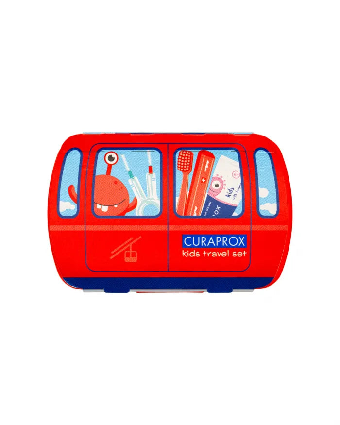 Kids travel set, red