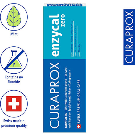 Curaprox Enzycal Zero No Fluoride Toothpaste – ORA UAE