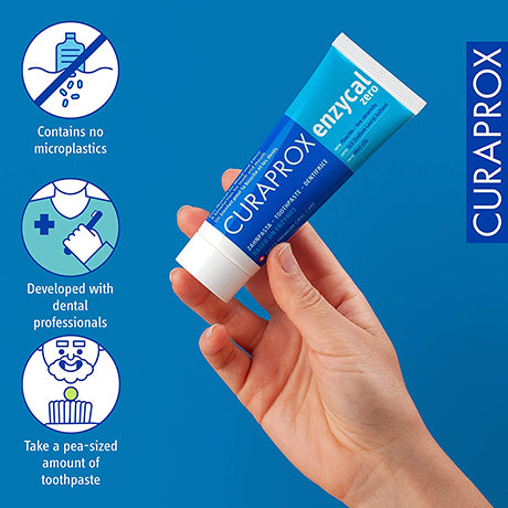 Curaprox Enzycal Zero No Fluoride Toothpaste